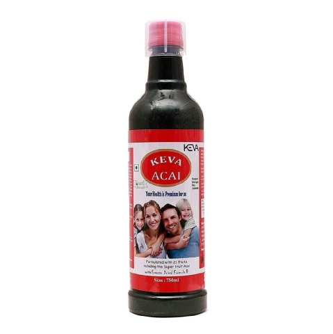1 - Keva Acai Berry Juice,  Natural  750 ml 