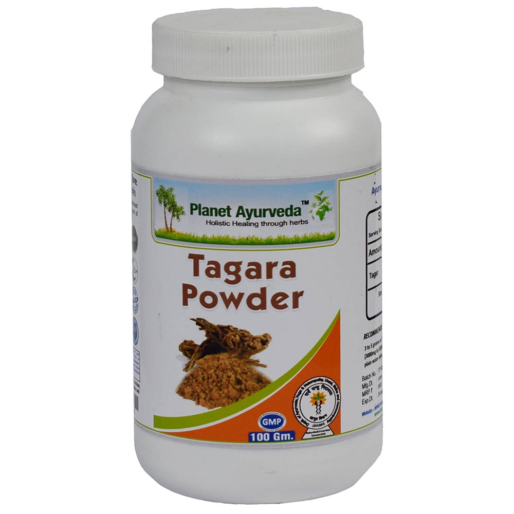 Planet Ayurveda Tagara Powder,  100 g 