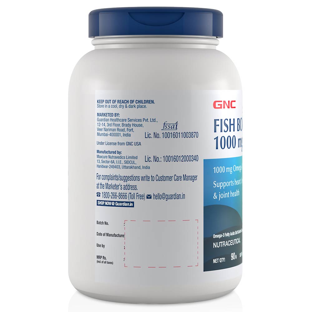 Fish Body Oils (1000 mg) at Best Price in India