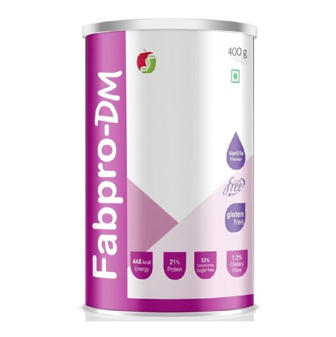 1 - Friska Nutrition Fabpro DM,  400 g  Vanilla 