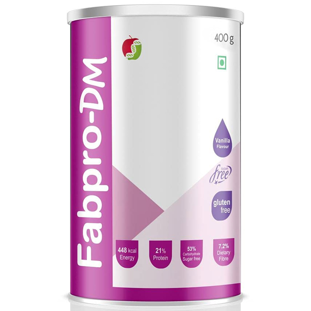 1 - Friska Nutrition Fabpro DM,  400 g  Vanilla 