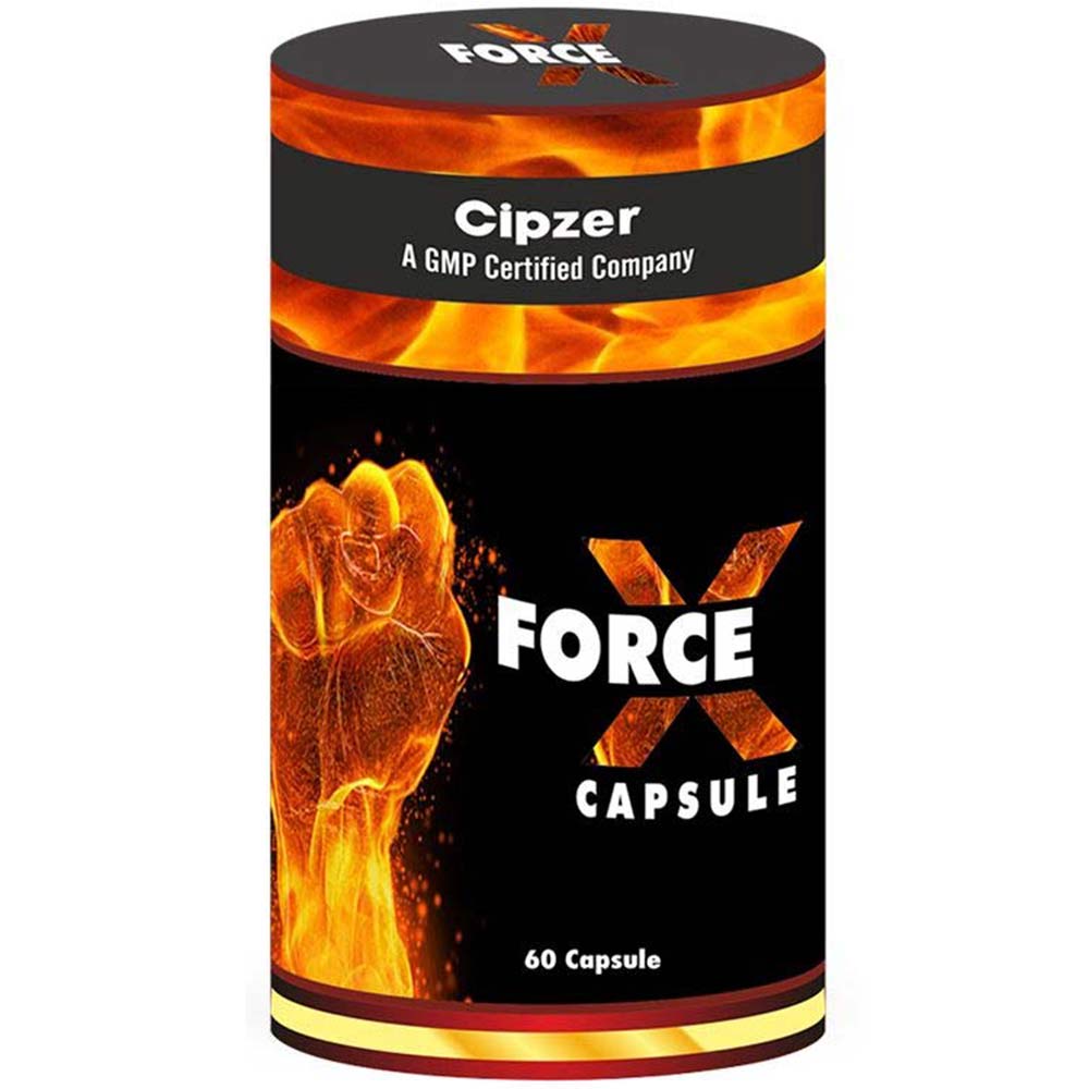 1 - Cipzer Force X,  60 capsules 