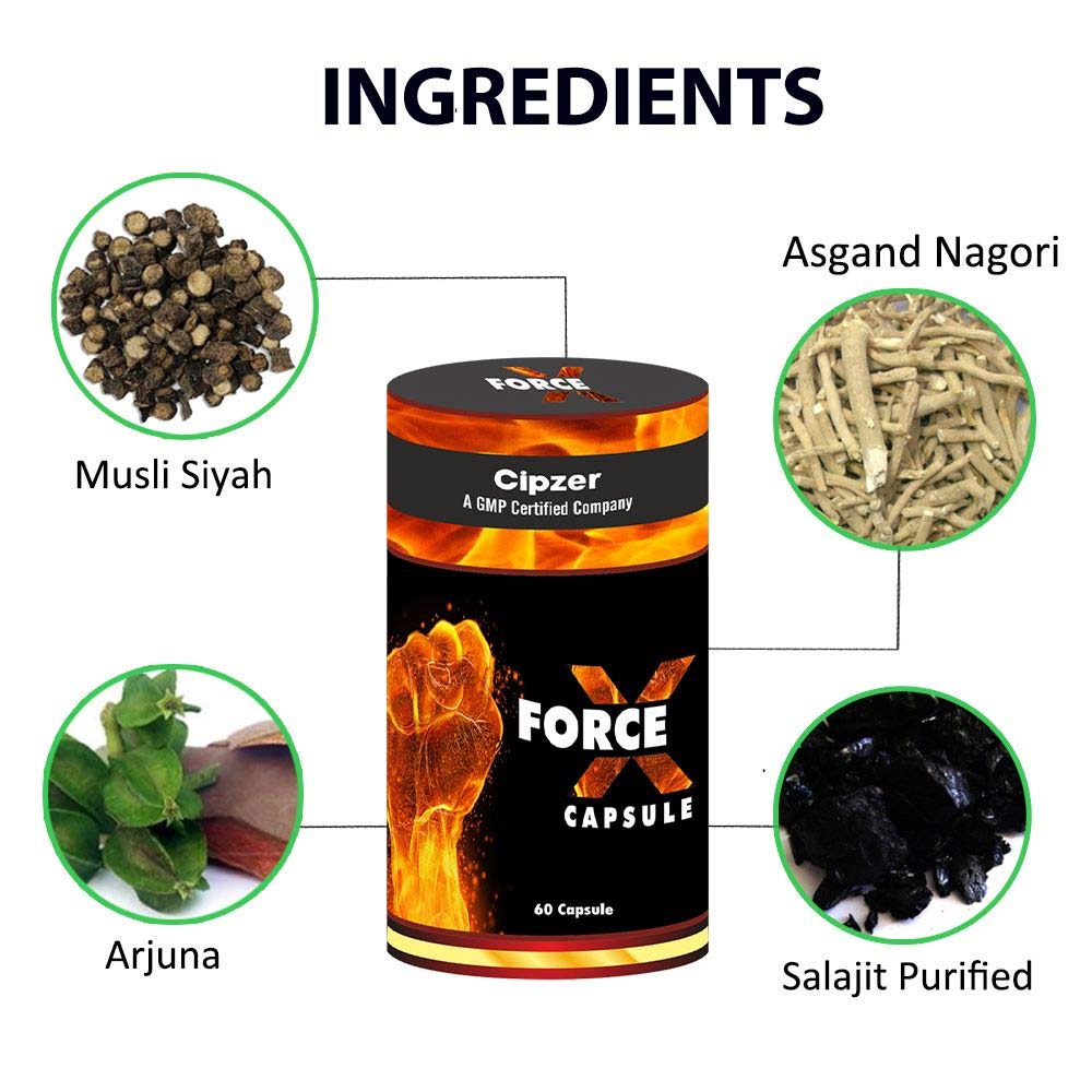 3 - Cipzer Force X,  60 capsules 