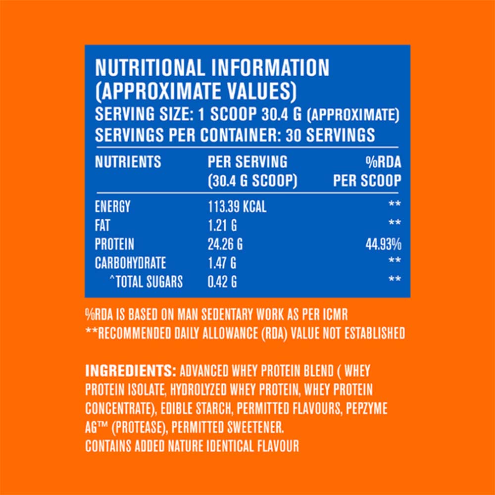 4 - Fast & Up Whey Advanced - Isolate + Hydrolyzed Whey,  2.01 lb  Creamy Vanilla 