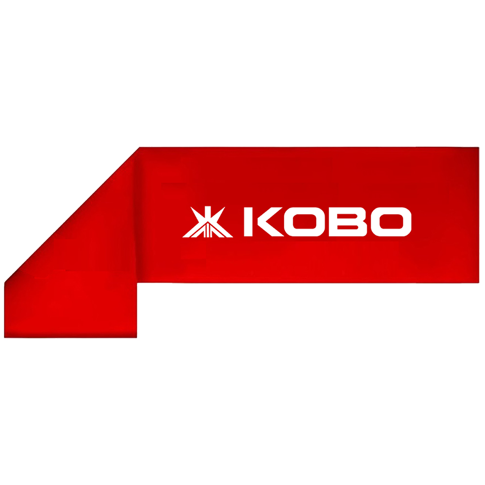 KOBO Resistance Exercise Fitness Loop Band (AC-37),  Red  222 Inch 