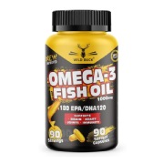Wild Buck Omega-3 Fish Oil- 90 softgels