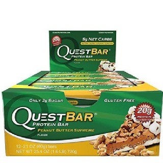 Quest Protein Bar, 12 Piece(s)/Pack Peanut Butter Supreme