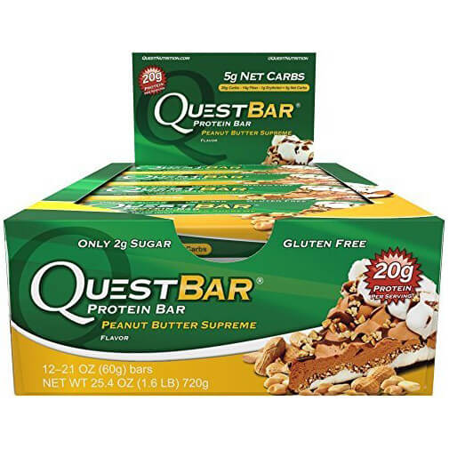 Quest Protein Bar,  12 Piece(s)/Pack  Peanut Butter Supreme 