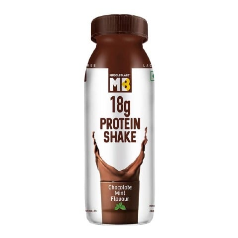 MuscleBlaze 18g Protein Shake, 200 ml Assorted (Sample)