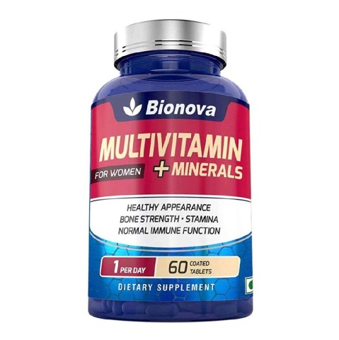 1 - Bionova Multivitamin + Minerals for Women, 60 tablet(s) Unflavoured
