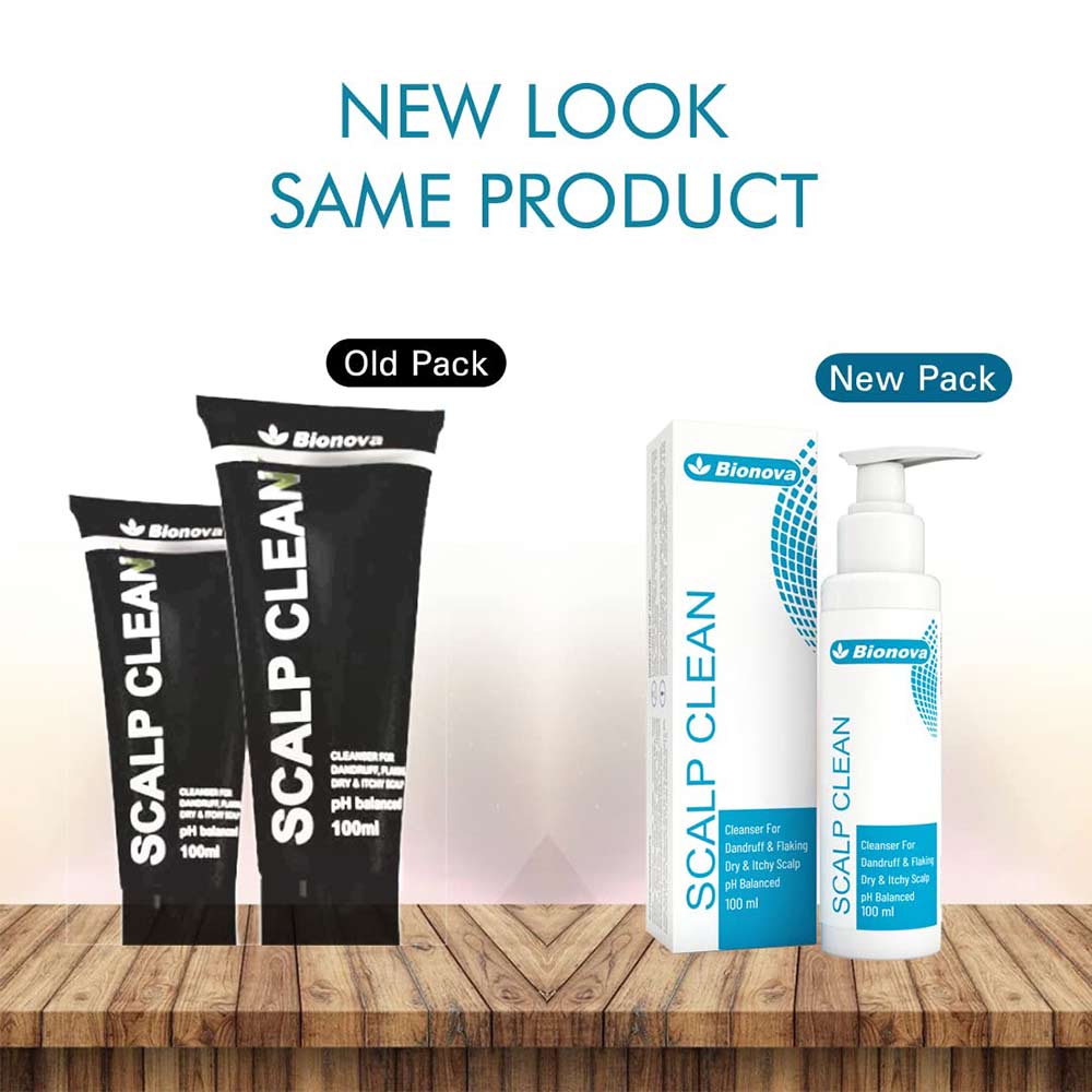 2 - Bionova Scalp Clean Shampoo,  100 ml  Cleanser for Dandruff 