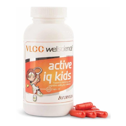 1 - VLCC Wellscience Active Iq Kids, 60 capsules Unflavoured