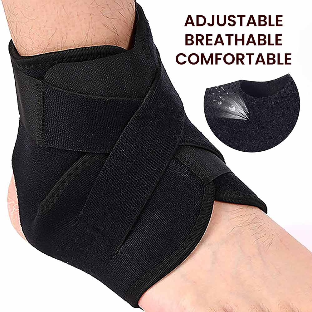 6 - Boldfit Ankle Support,  Black  Free Size 