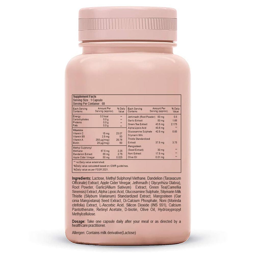 2 - SheNeed Anti-acne herbal supplement,  60 capsules 