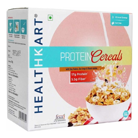 HealthKart Protein Cereals, Unflavoured 0.350 kg HealthKart Protein Cereals, Unflavoured 0.350 kg