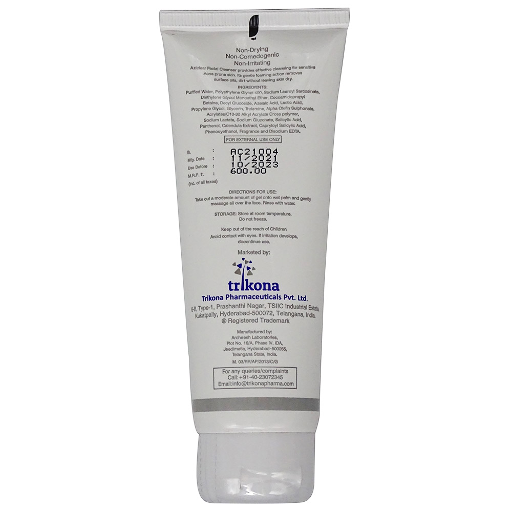 2 - Aziclear Serum,  30 ml  for All Types of Skin (Cleanser) 