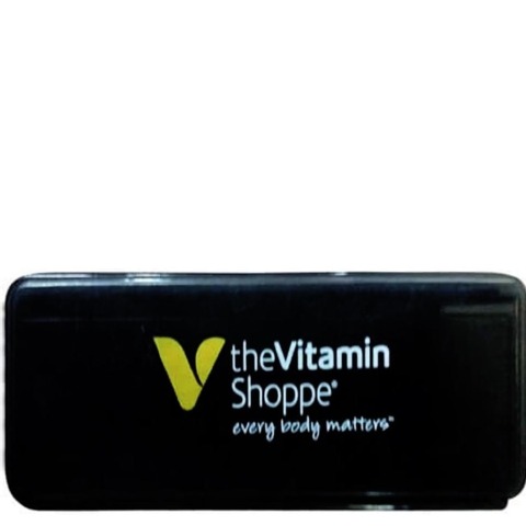The Vitamin Shoppe Pocket Pack-Pill Case, Black 1 Piece(s)/Pack The Vitamin Shoppe Pocket Pack-Pill Case, Black 1 Piece(s)/Pack