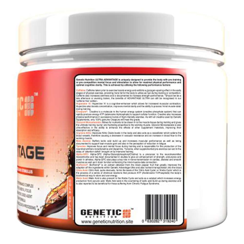 2 - Genetic Nutrition Pre Advatage,  0.88 lb  Berry Blast 