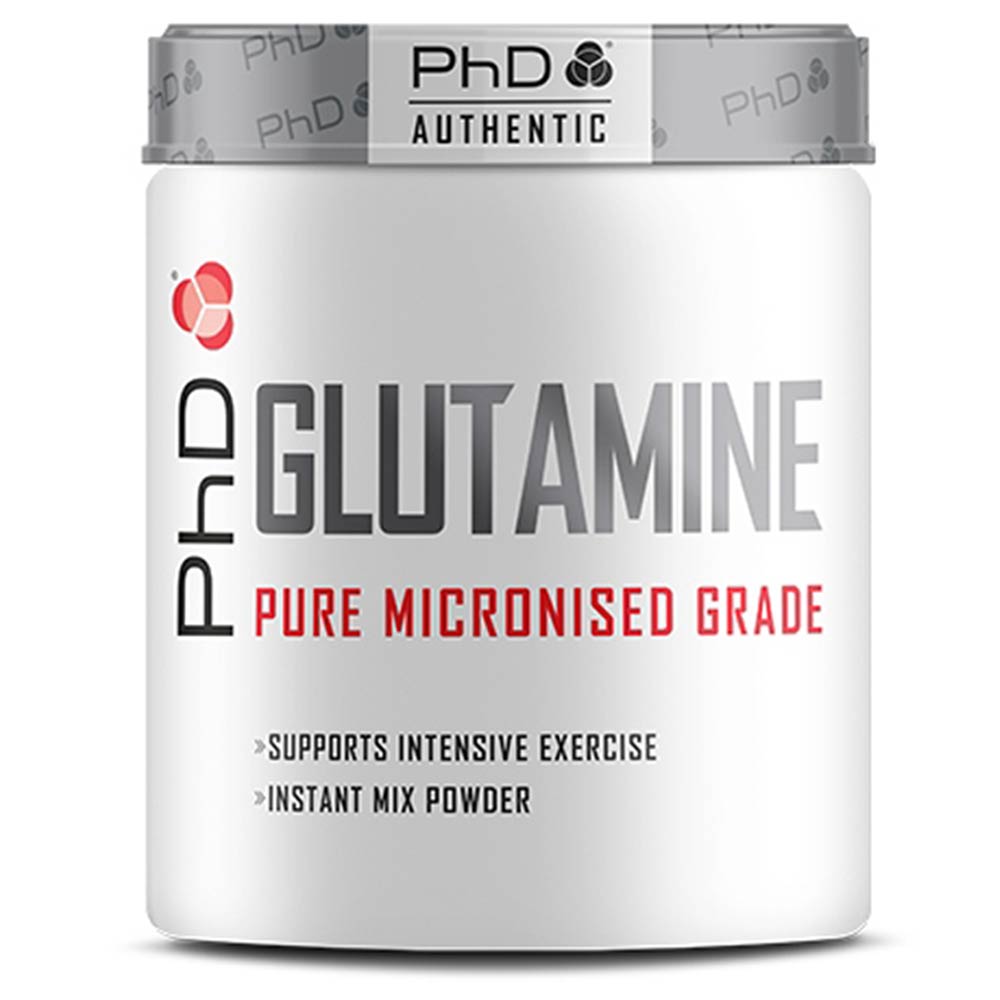 PhD Glutamine,  0.55 lb  Unflavoured 