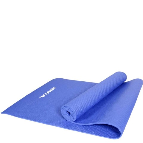 1 - Nivia Yoga Mat PVC Single Layer, Blue 6mm
