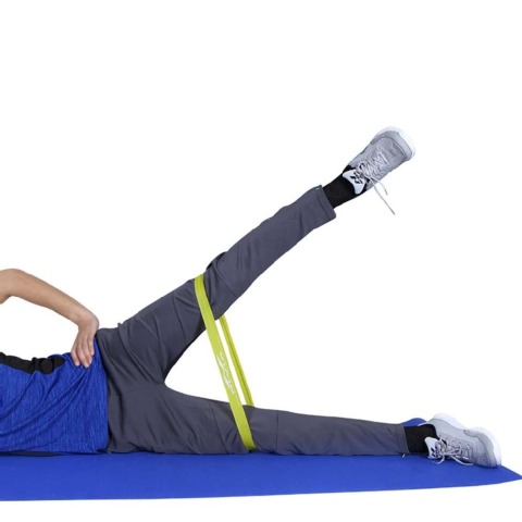4 - Nivia Lateral Resistance Band 2.0,  Yellow  Level 1 (Light) 