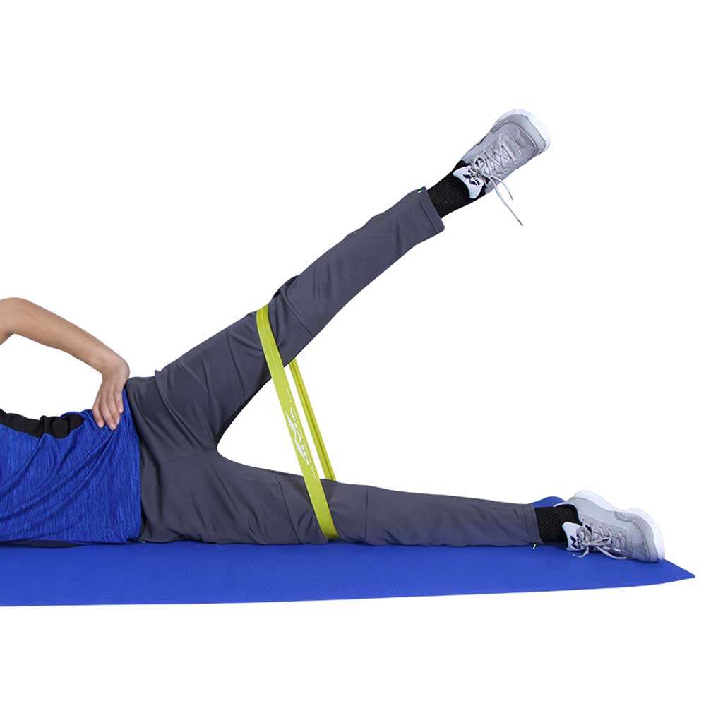 4 - Nivia Lateral Resistance Band 2.0,  Yellow  Level 1 (Light) 
