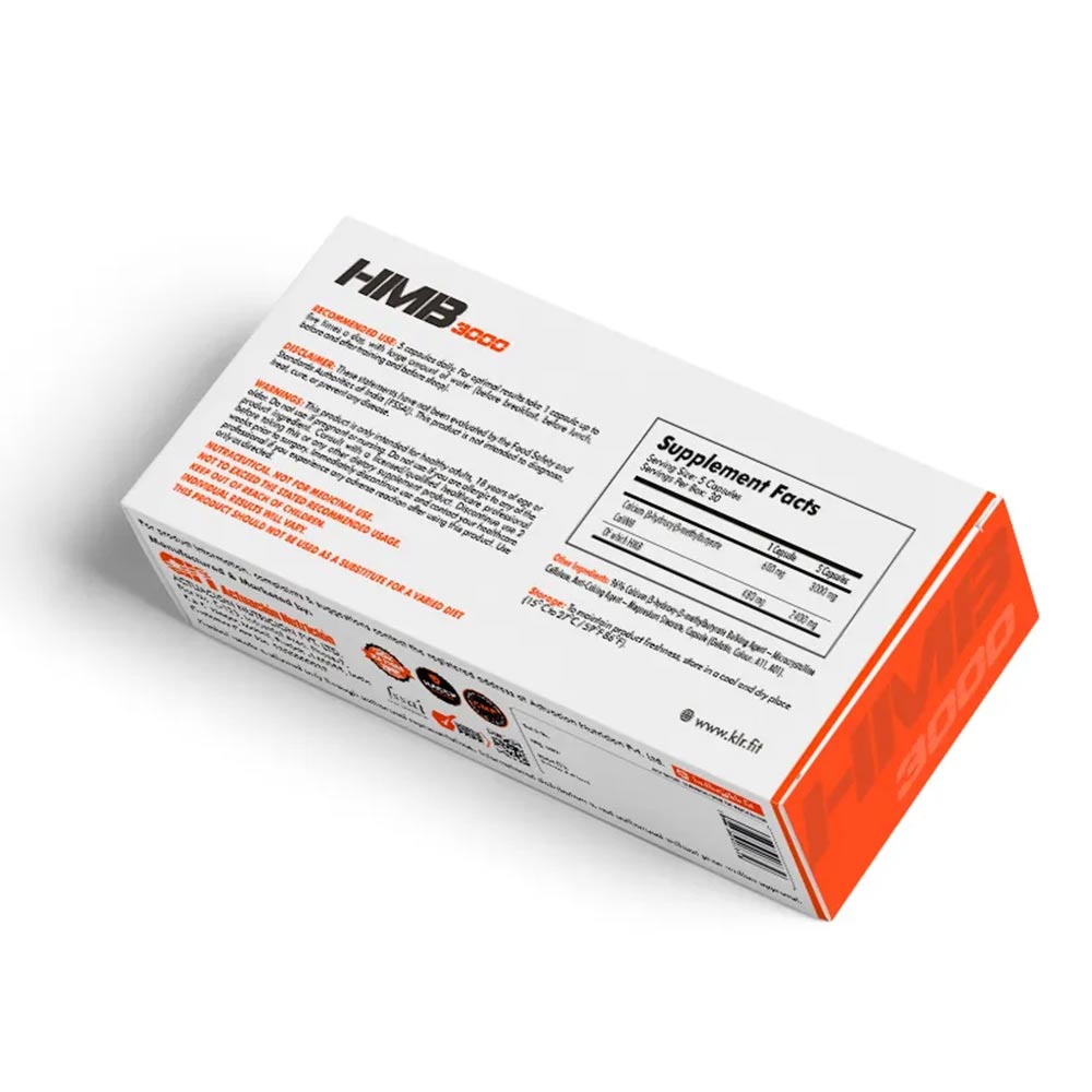 2 - Klr.Fit HMB 3000,  150 capsules  30 Servings  Unflavoured 