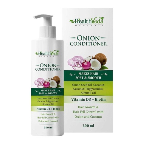 1 - Health Veda Organics Onion Conditioner,  200 ml  for All Hair Type 