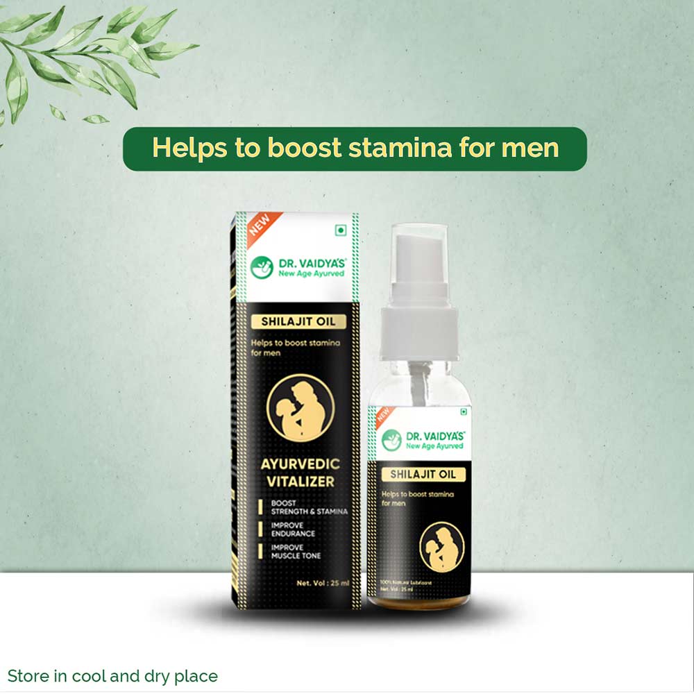 3 - Dr. Vaidya's Shilajit Oil,  25 ml 