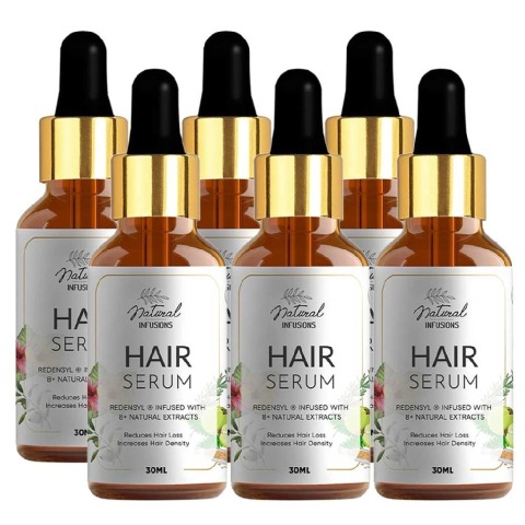 1 - Natural Infusions Hair Serum,  30 ml  5% Redensyl (Pack of 6) 