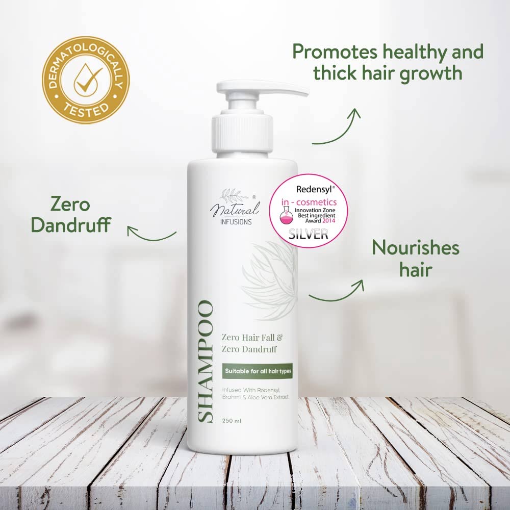 3 - Natural Infusions Hair Care Gift Set,  2 Piece(s)/Pack  Hair Serum & Shampoo 