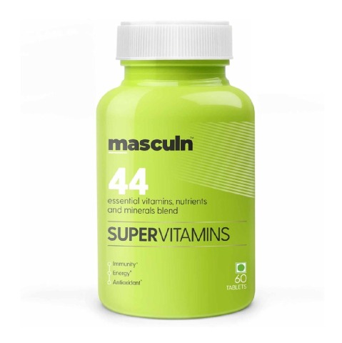 1 - Masculn Super Vitamins,  60 tablet(s)  Unflavoured 