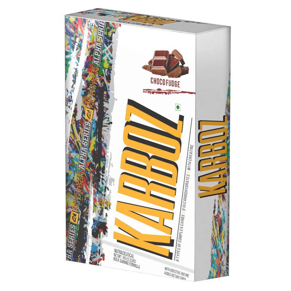 3 - Absolute Nutrition Alpha Karboz,  2.2 lb  Choco Fudge 