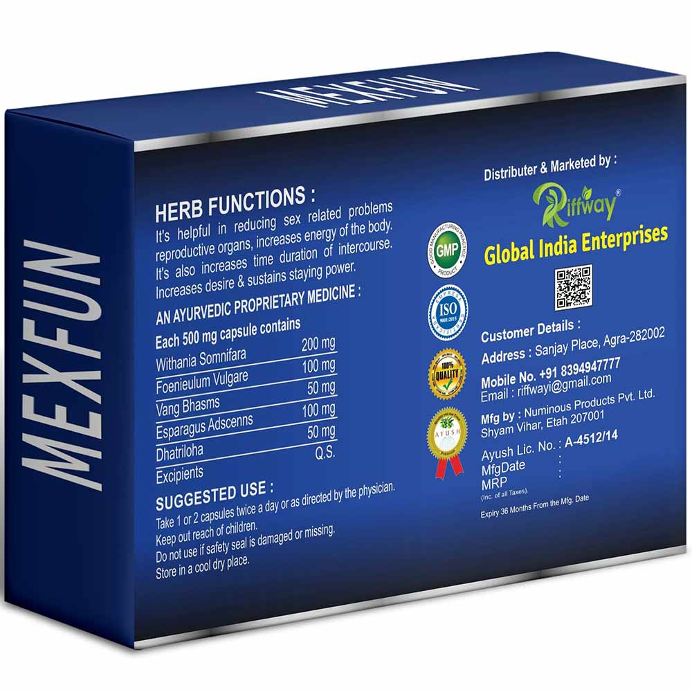 2 - Riffway Mexfun,  10 capsules 