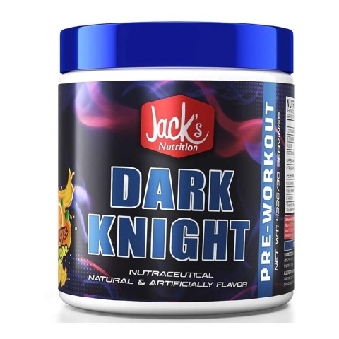 1 - Jacks Nutrition Dark Knight Pre Workout, 0.95 lb Fruit Punch