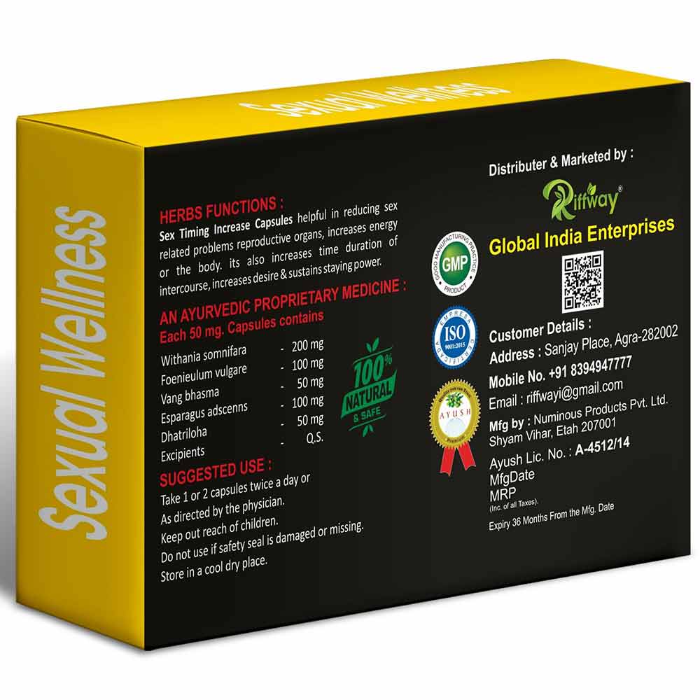 2 - Riffway Sexual Wellness,  10 capsules 