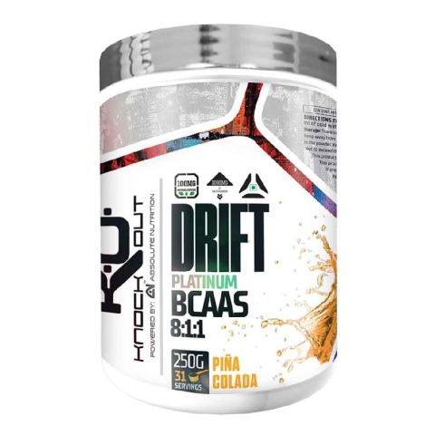 1 - Absolute Nutrition Knockout Series Drift BCAA 8:1:1,  0.55 lb  31 Servings  Pina Colada 
