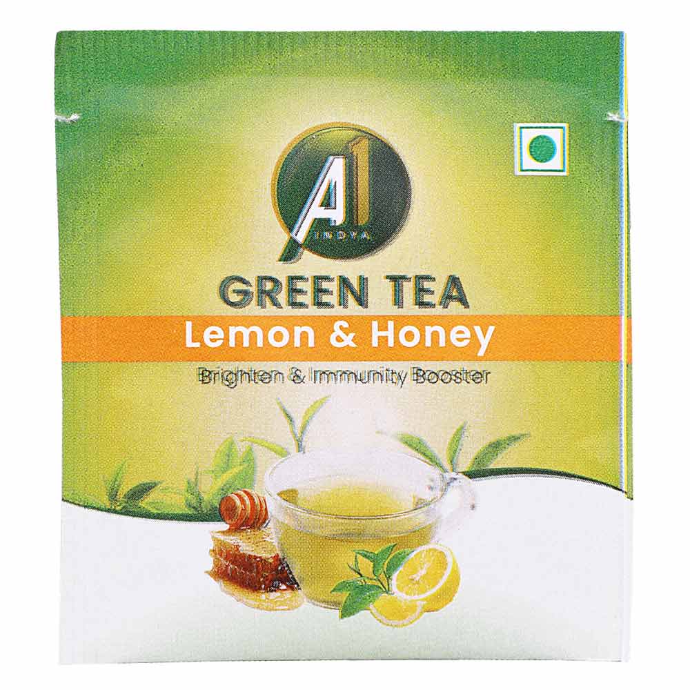 6 - A1 Indya Green Tea,  30 Tea Bag(s)  Lemon & Honey 