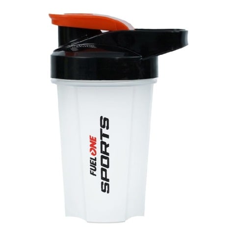 MB Fuel One Sports Shaker, White & Black 500 ml