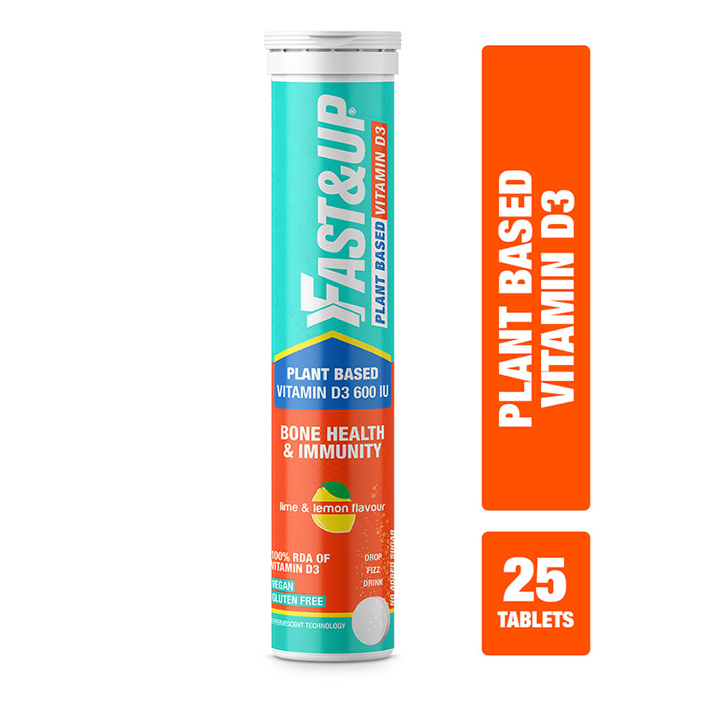 1 - Fast & Up Plant Based Vitamin D3,  25 tablet(s)  Lime & Lemon 