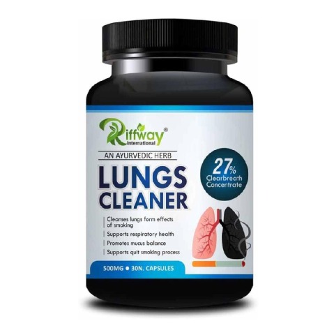 Riffway Lungs Cleaner,  30 capsules 