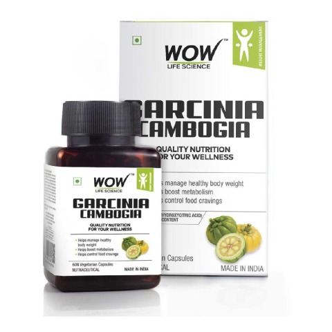 1 - Wow Life Science Garcinia Cambogia,  60 veggie capsule(s) 