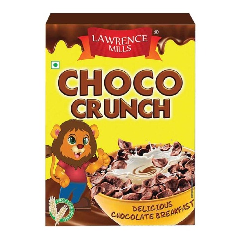 1 - Lawrence Mills Choco Crunch,  375 g  Chocolate 