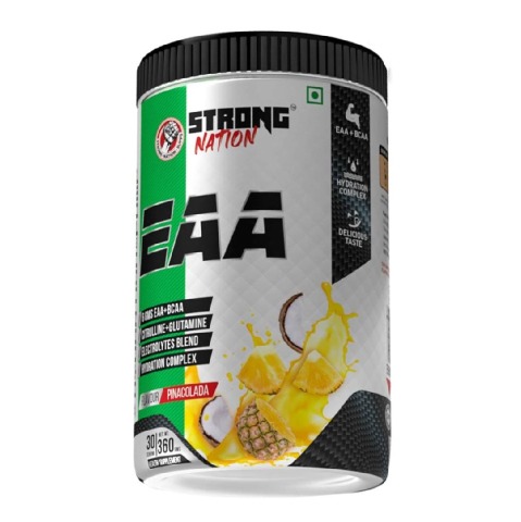 1 - Strong Nation Supps EAA,  Pinacolada  0.79 lb  30 Servings 