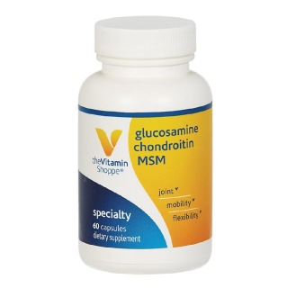 The Vitamin Shoppe Glucosamine & Chondroitin With Msm, 60 capsules