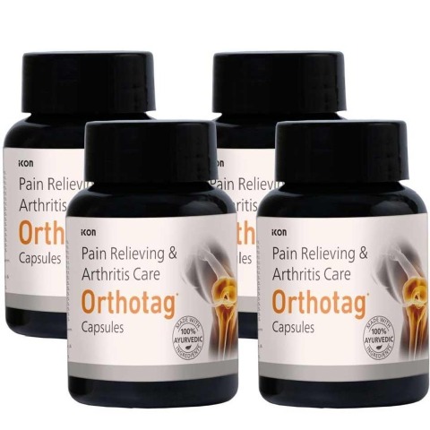 1 - Orthotag Pain Relieving and Arthritis Care (Pack Of 4), 60 capsules
