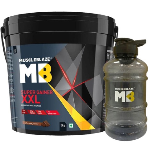 MuscleBlaze Super Gainer XXL, 11 lb Chocolate