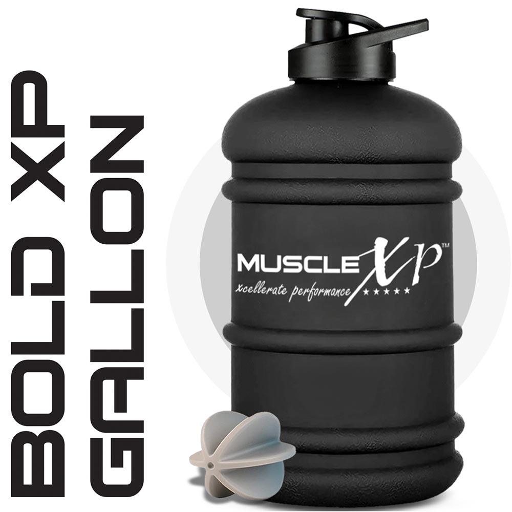 5 - MuscleXP BoldXP Gallon Water Bottle,  Black  1.5 L 