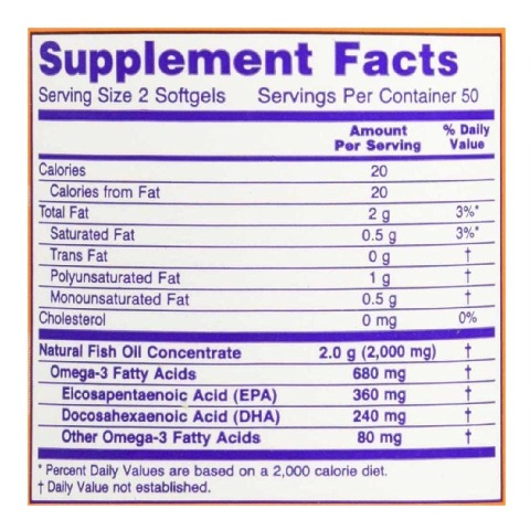 Now Omega 3,100 softgels Online @ Best Prices - HealthKart