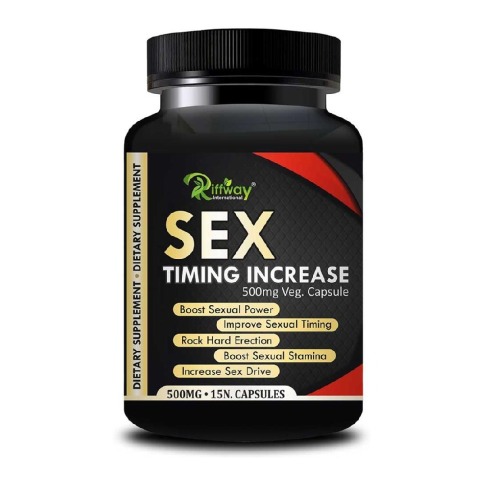 1 - Riffway Sex Timing Increase,  15 capsules 
